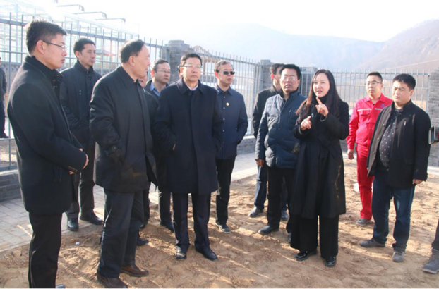中央第六PT电子游戏督察组视察康坪村给排水及生涯污水处置工程