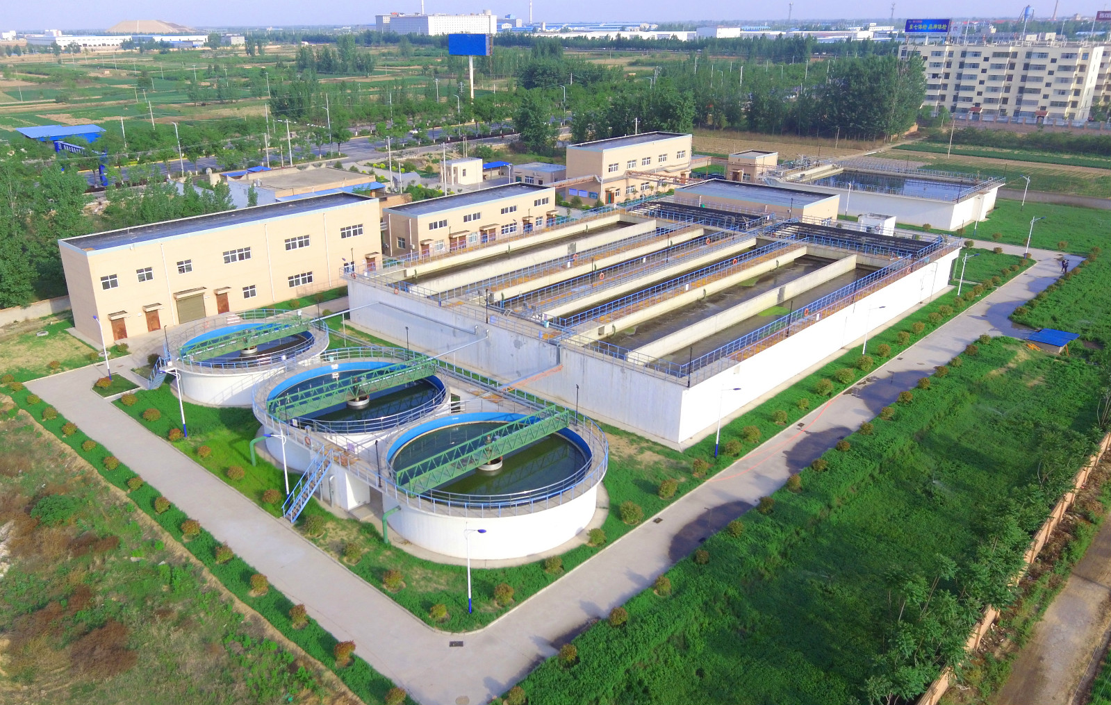 渭南市大荔县污水处置厂项
