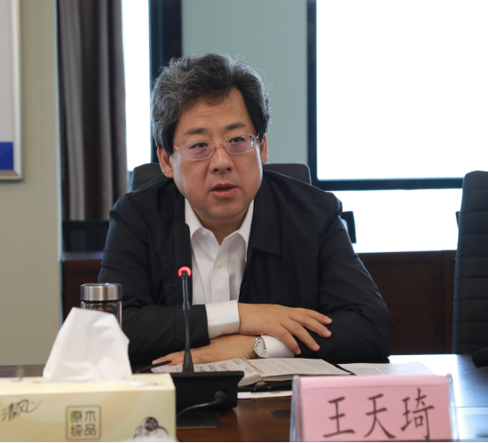 江苏省生态环境厅厅长王天琦到陕西PT电子游戏集团调研座谈