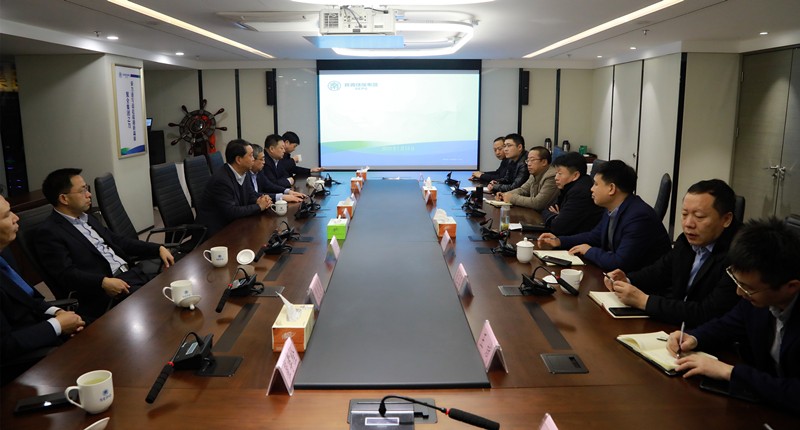 商洛市县当局一行到陕西PT电子游戏集团互换座谈｜熊良虎出席