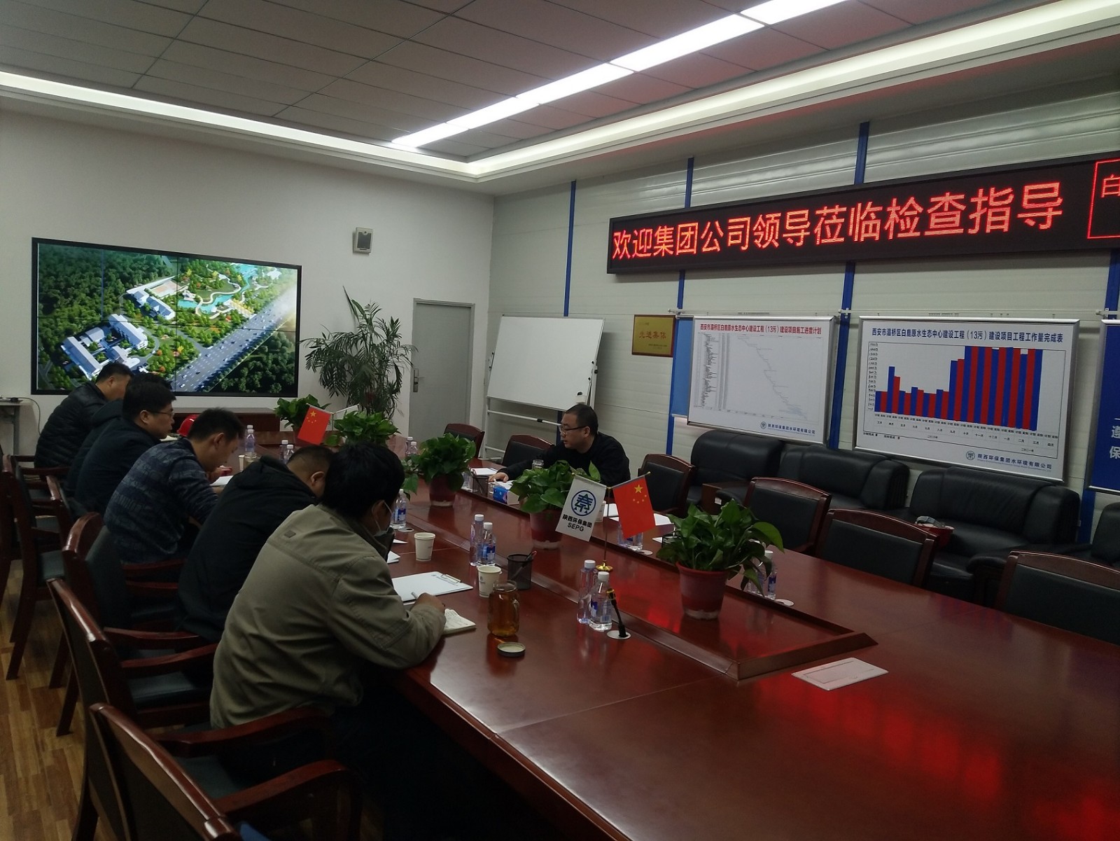 陕西PT电子游戏集团查抄水环境公司安全出产工作