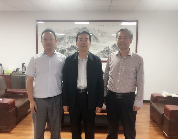 陕西PT电子游戏集团辅导拜会西安科技大学王双明院士 陕西PT电子游戏集团辅导拜会西安科技大学王双明院士