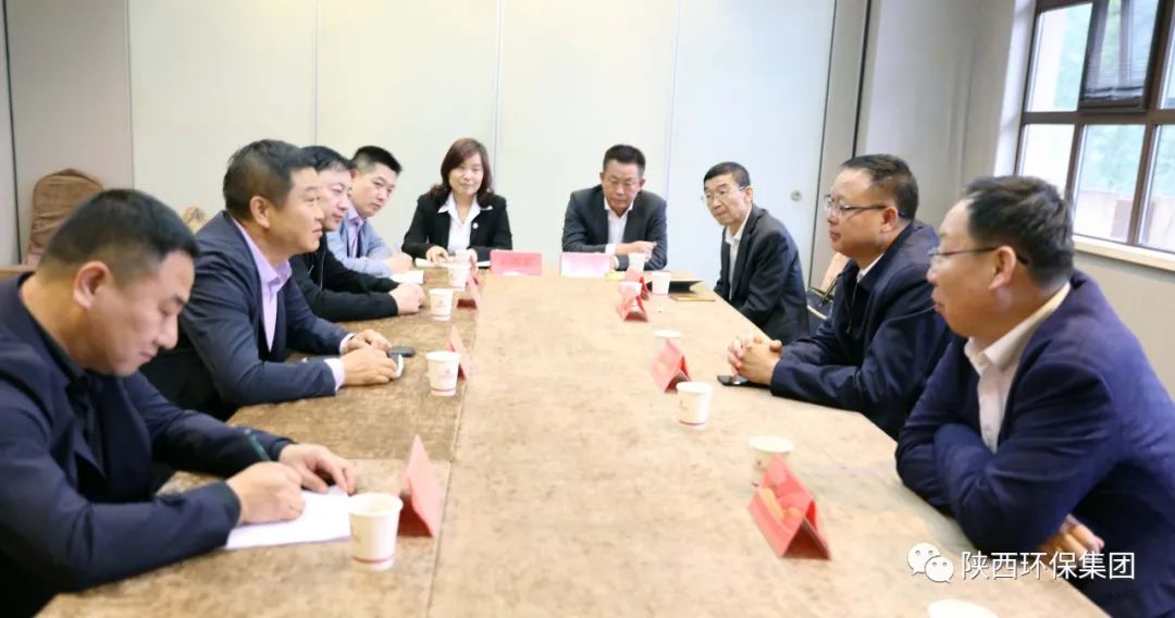 陕西PT电子游戏集团与宝鸡市生态环境局、省生态环境厅宝鸡督察局座谈互换